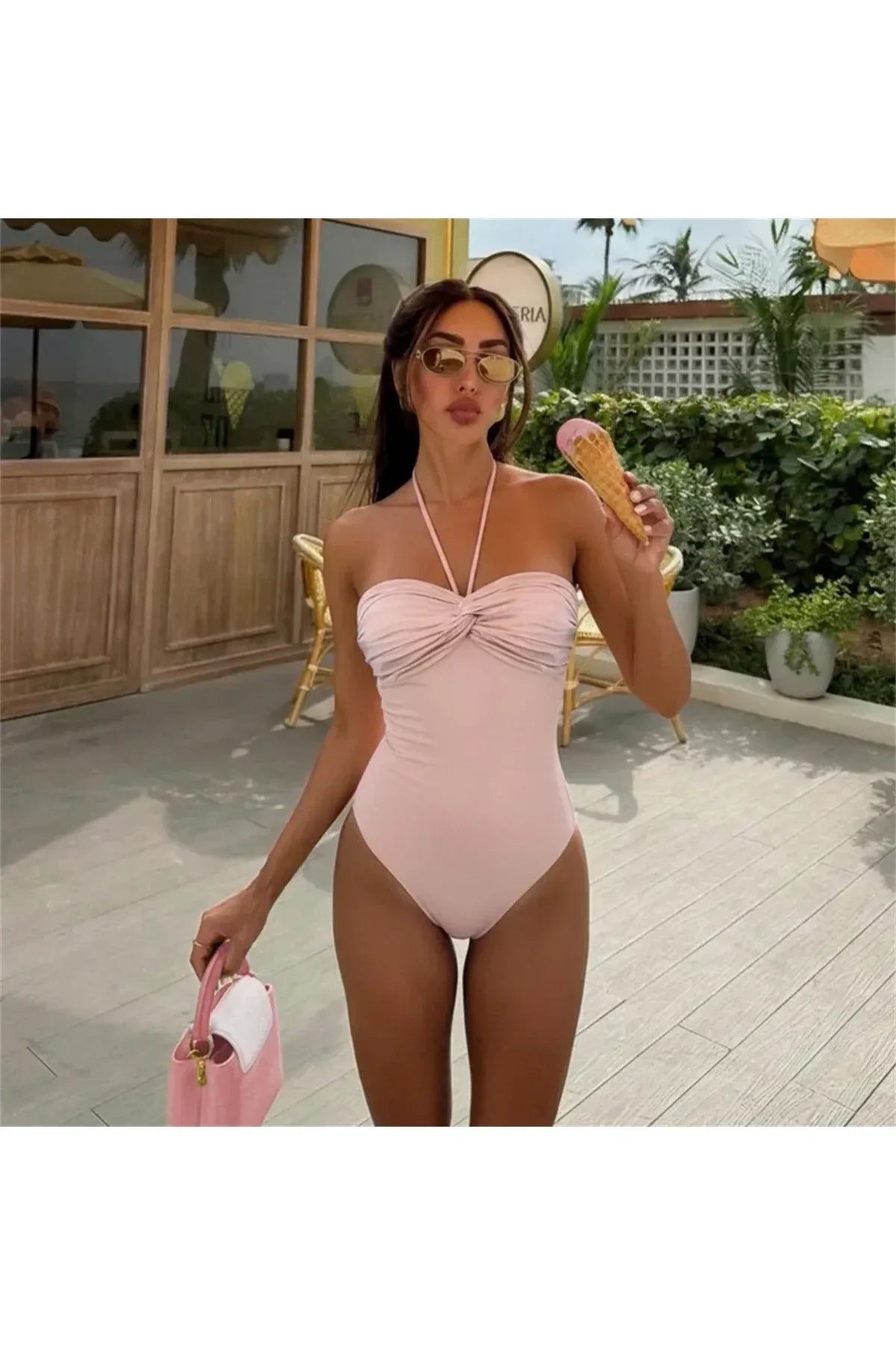 Chloe Halter Bikini Set – Sexy 2-teiliges Badeoutfit