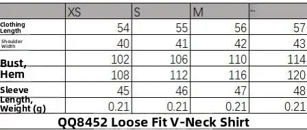 Loose Long Sleeve V-Neck Shirt Elastic Waist High Waist Wide Leg Pants Set Women's Casual Comfortable Polyester Spring Summer