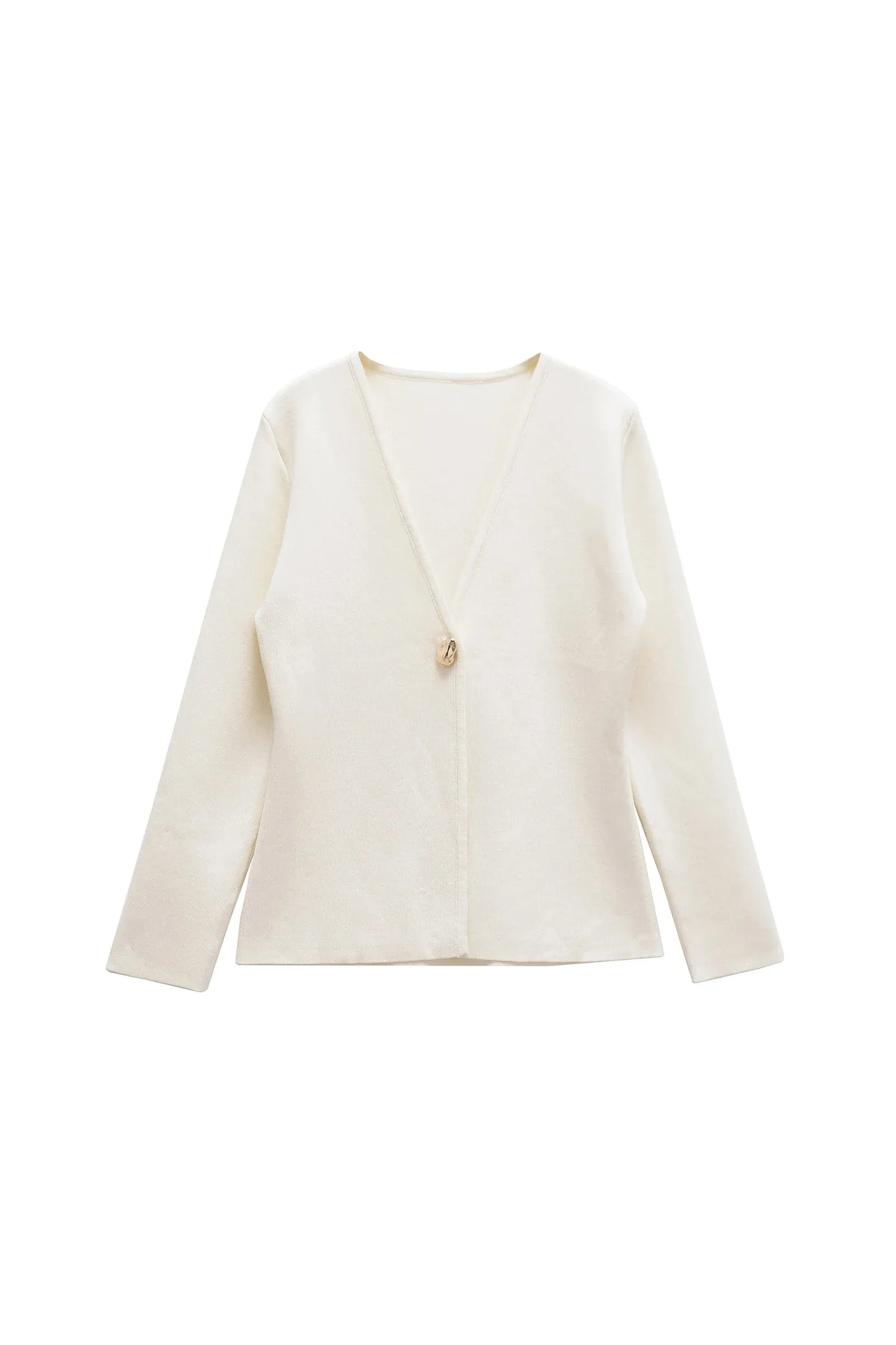 SERENA - V‑Neck Damen Strickjacke – Casual & Elegant Knit Top