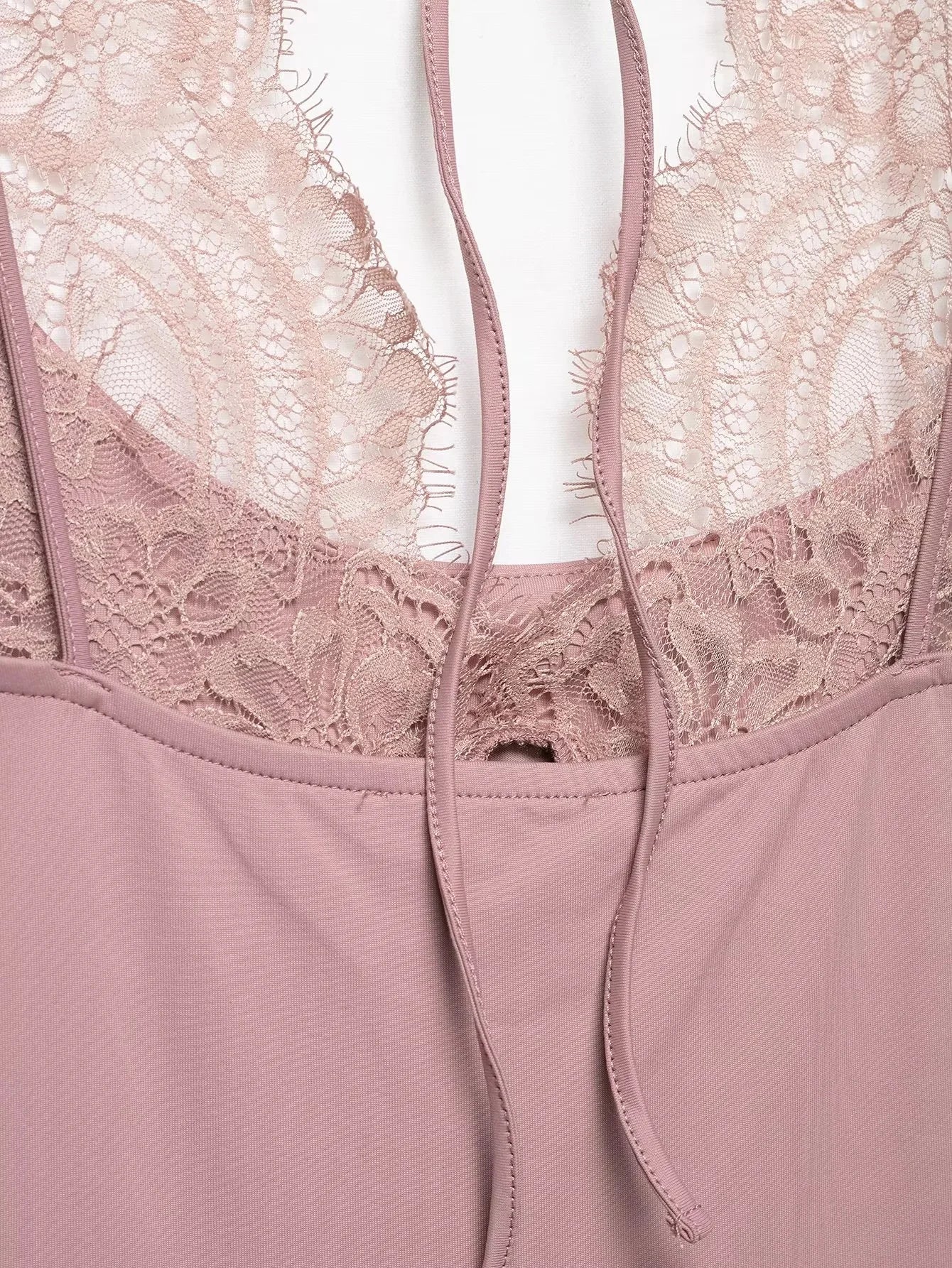 KONDALA Trendy Party Sexy Women Jumpsuit Patchwork Lace Halter Backless Bodysuit New Fashion 2026 Spring Summer Holiday Jumpsuit