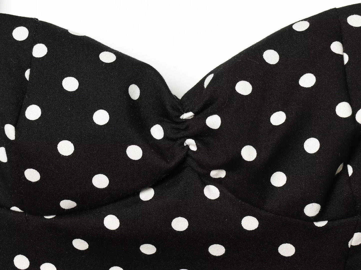 KONDALA Sexy Y2K Girl Halter Tops Corset Slim Polka Dot Print Short Tops Fashion 2026 Spring Summer Streetwear Holiday Beach Top