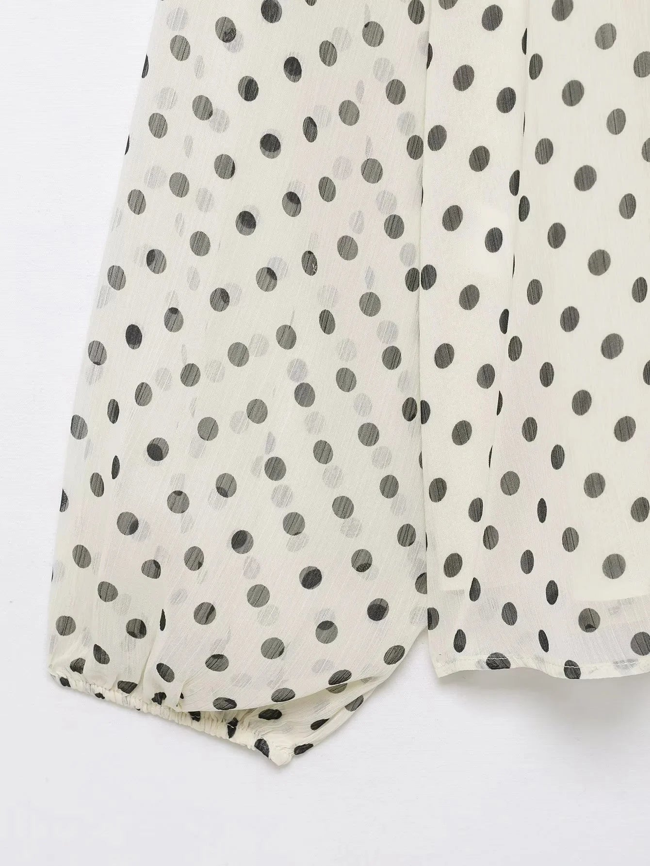 KONDALA Frauen Trendy Polka Dot Bluse Fliege Oansatz Hemd Neue Mode 2026 Frühling Sommer Urlaub Partei Elegante Mujer Bluse