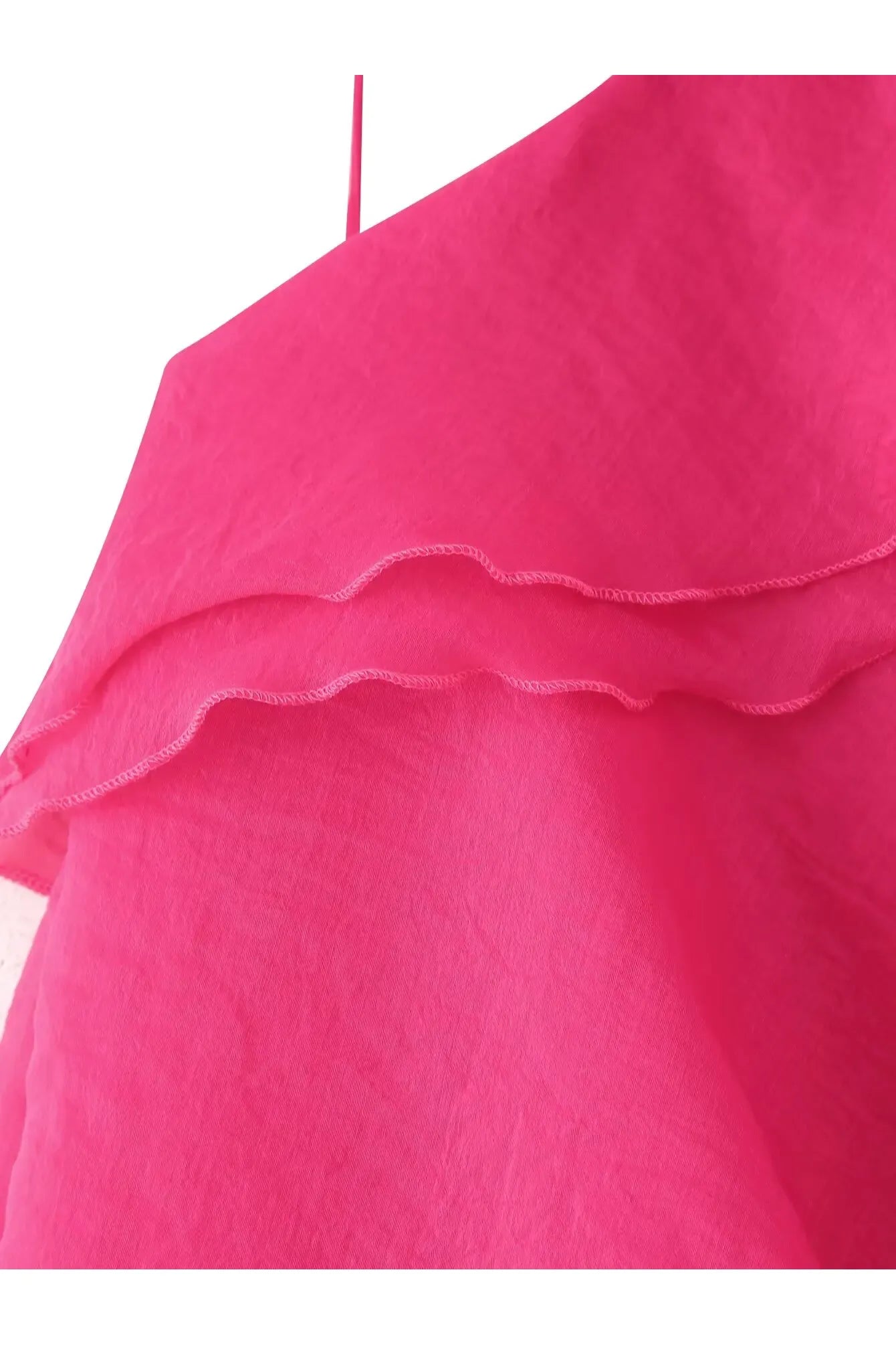 ROSABELLA - Ruffle Midi Kleid – Damen Layered Sommerkleid