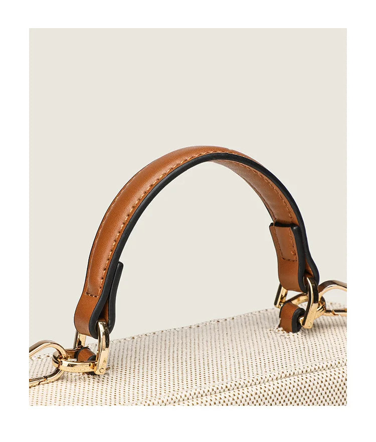 Modische Vielseitige Kleine Quadratische Box-Tasche Damen Einzel-Schulter Crossbody Handtasche Luxuriöse Leichte Beliebte Damen-Geldbörse