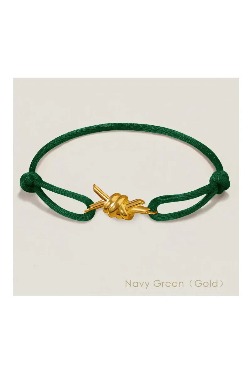 Knot Charm Armband – Glücksarmband