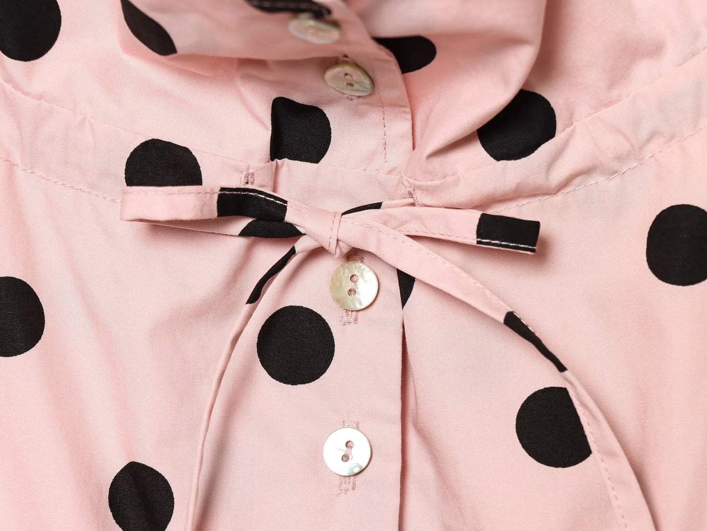 HH Damen Langarm Rosa Gepunktete Jacke Modische Einreihige Hochkragen Kurze Jacke Damen Frühling Lässige High-Street-Jacke