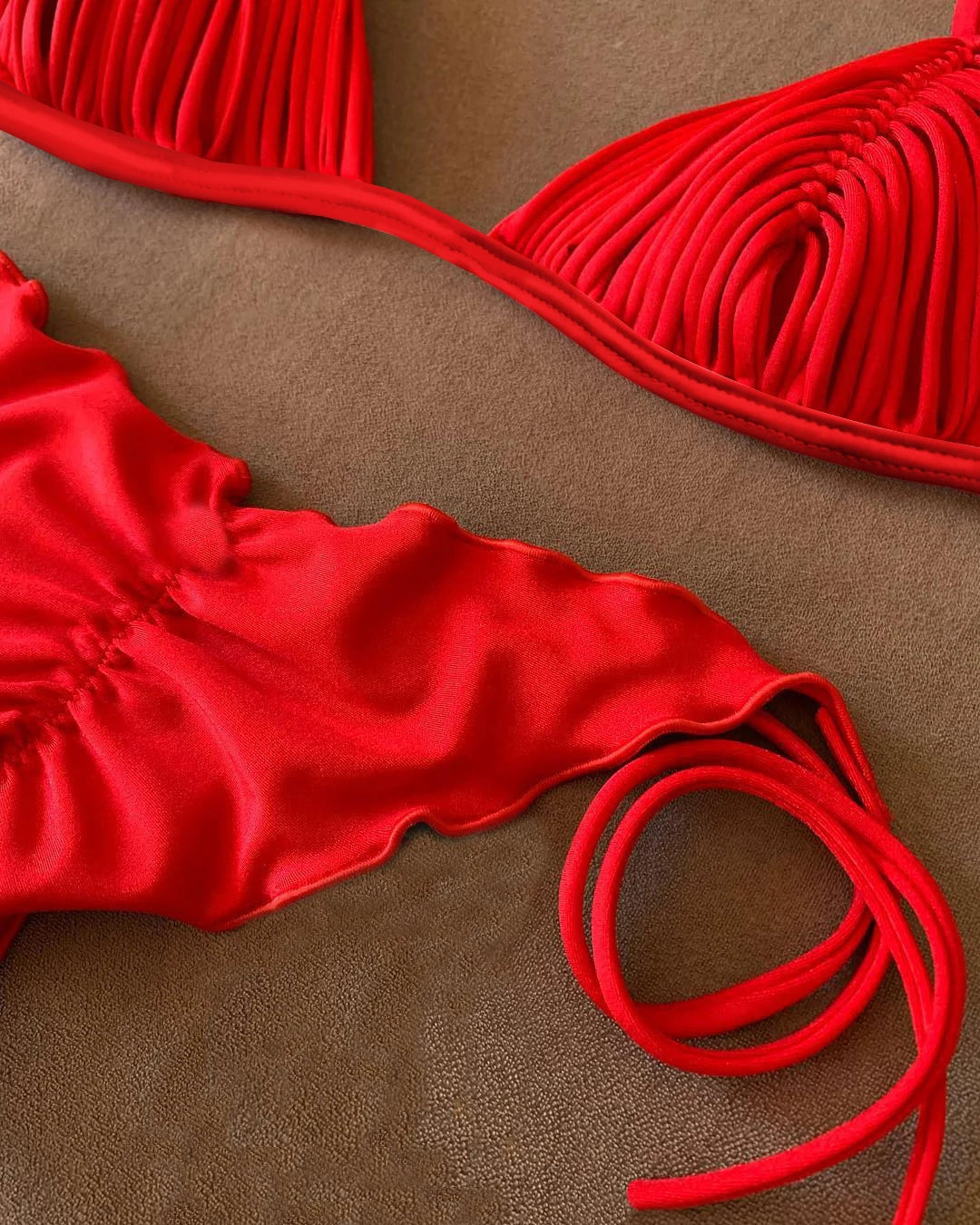 SEAURAL 2025 New Brazilian Bikini Bandage Stripes Swimwear Women's Swimsuit Two Piece Set Female Sexy Mujer Beachwear Summer