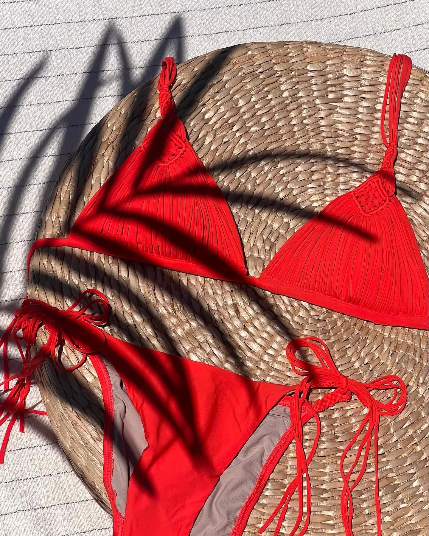 SEAURAL 2025 New Brazilian Bikini Bandage Stripes Swimwear Women's Swimsuit Two Piece Set Female Sexy Mujer Beachwear Summer
