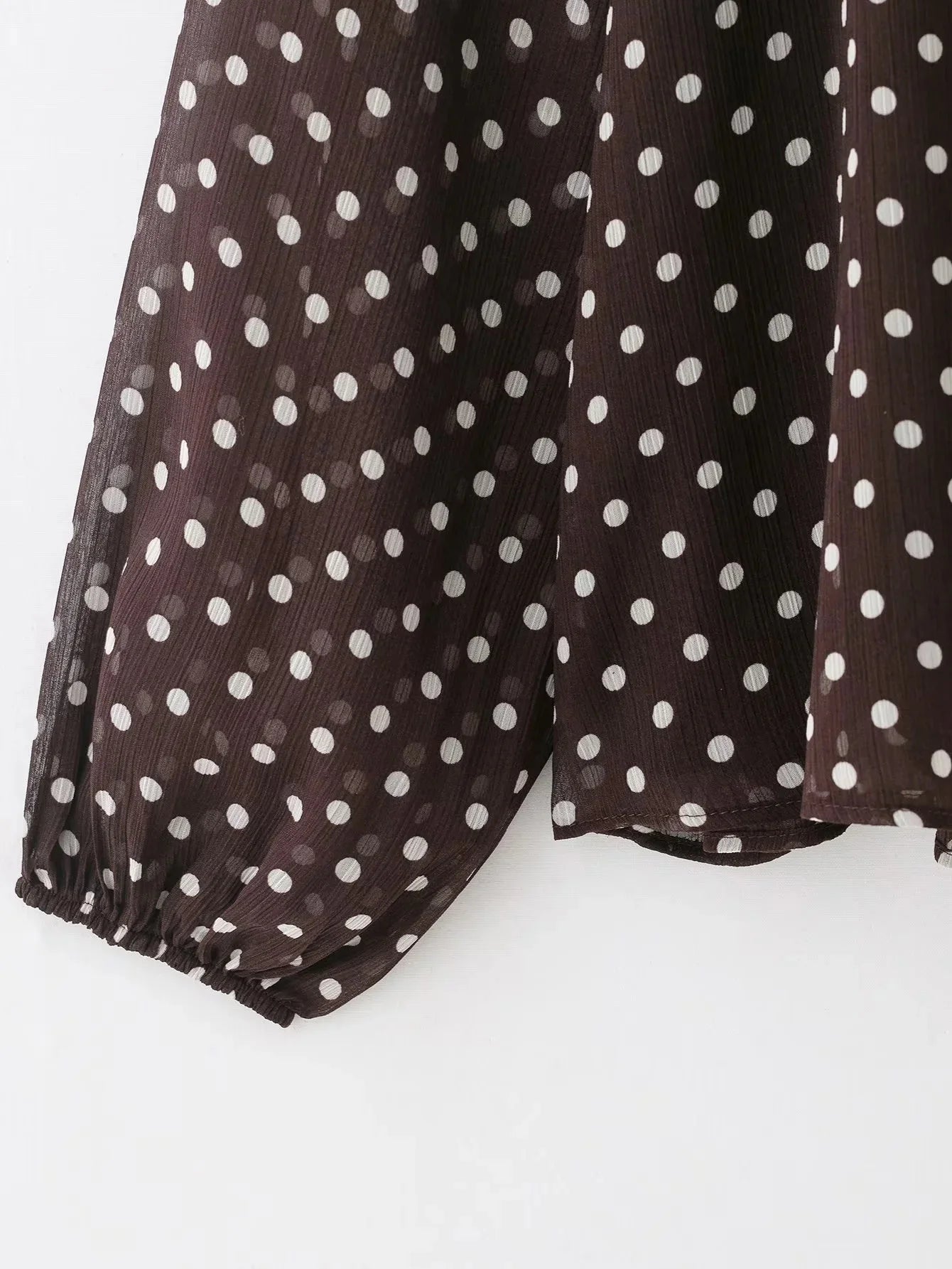 KONDALA Frauen Trendy Polka Dot Bluse Fliege Oansatz Hemd Neue Mode 2026 Frühling Sommer Urlaub Partei Elegante Mujer Bluse