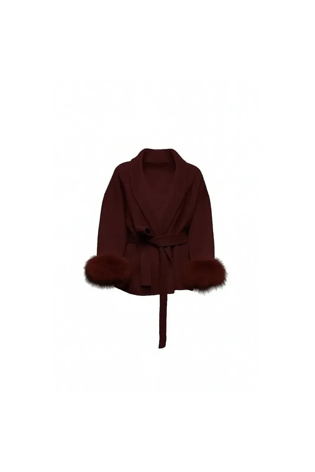 ARCTIC GRACE – Eleganter Wollmantel für Damen.