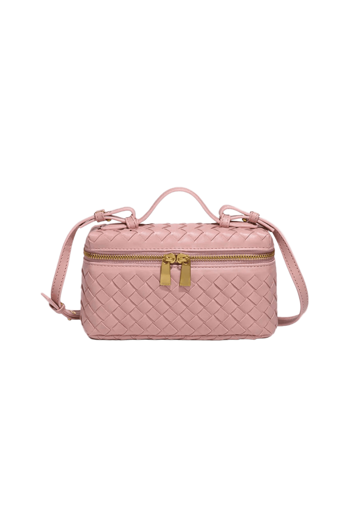 AURELIA – Luxuriöse Ledertasche mit Flechtdesign.