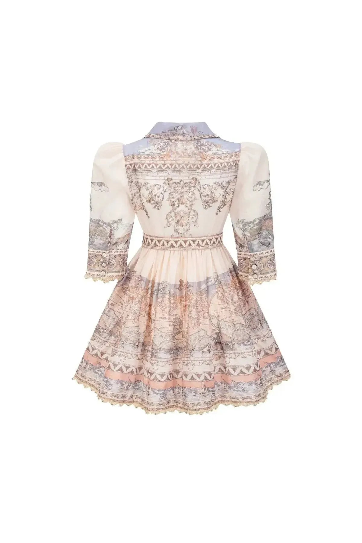 Aurora Heritage Dress – Antique Elegance.