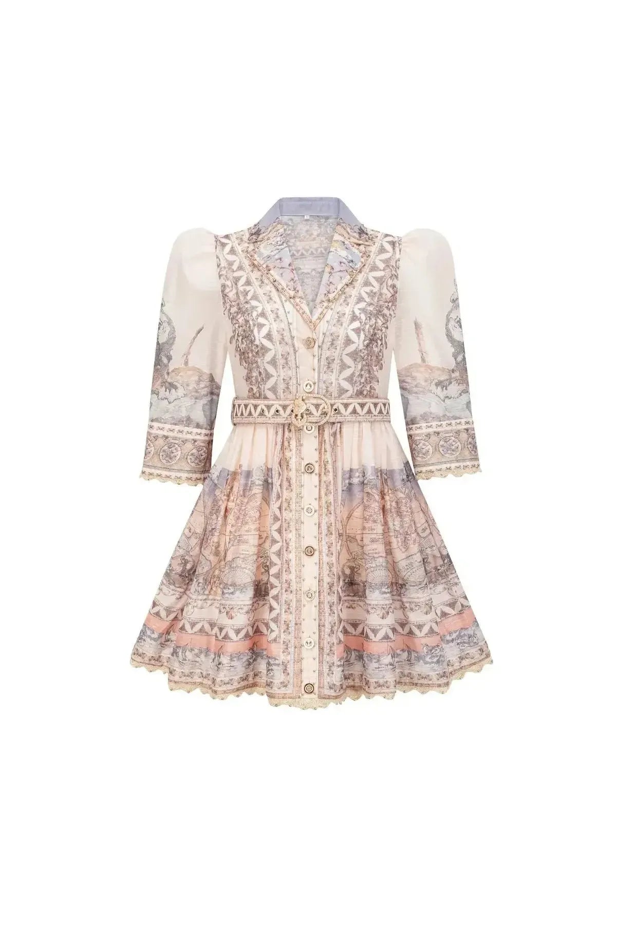 Aurora Heritage Dress – Antique Elegance.