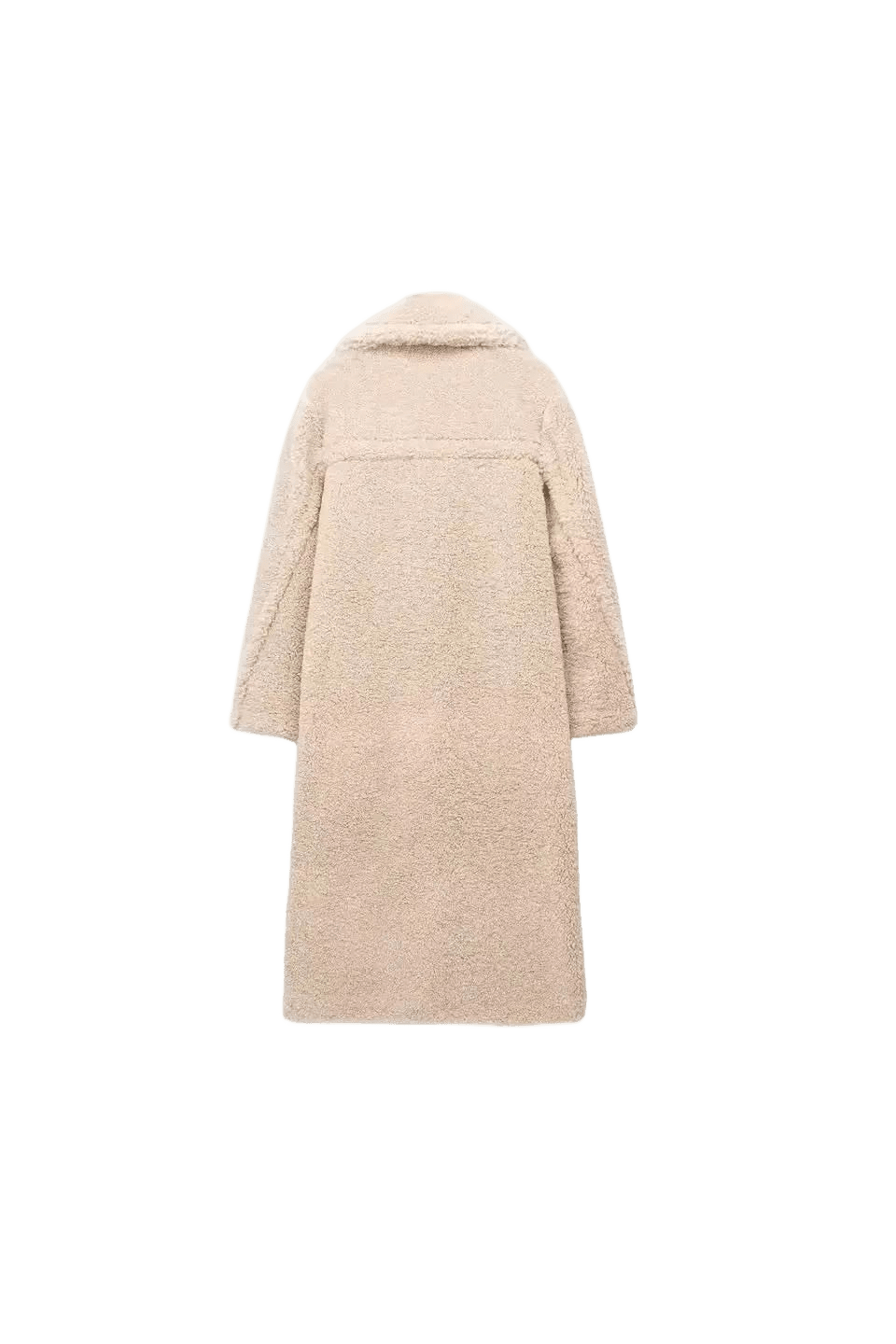 BERNA – Luxuriöser Oversized Teddymantel.