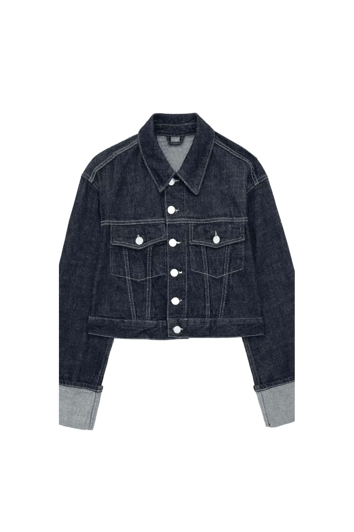 Denim Co-Ord Set – Jeansjacke & High-Waist Jeans.