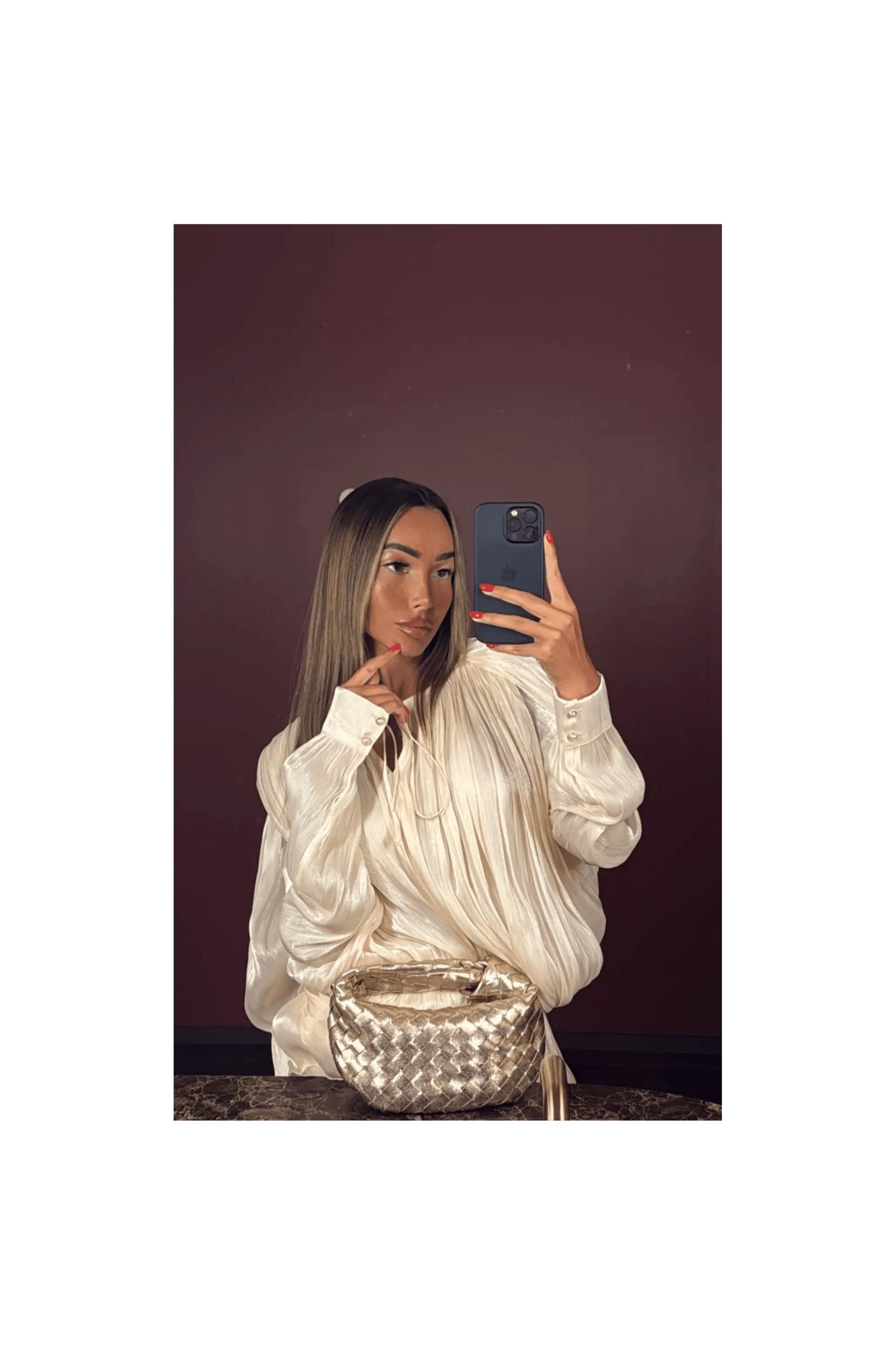 Éloïse Plissee Kleid.