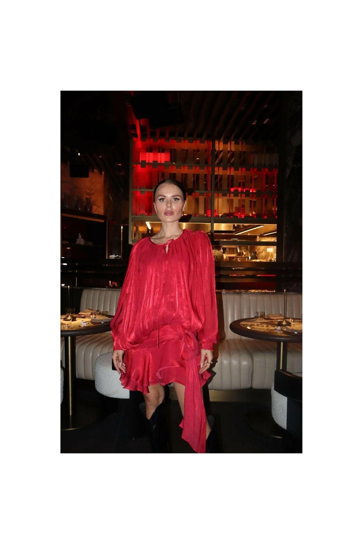 Éloïse Plissee Kleid.