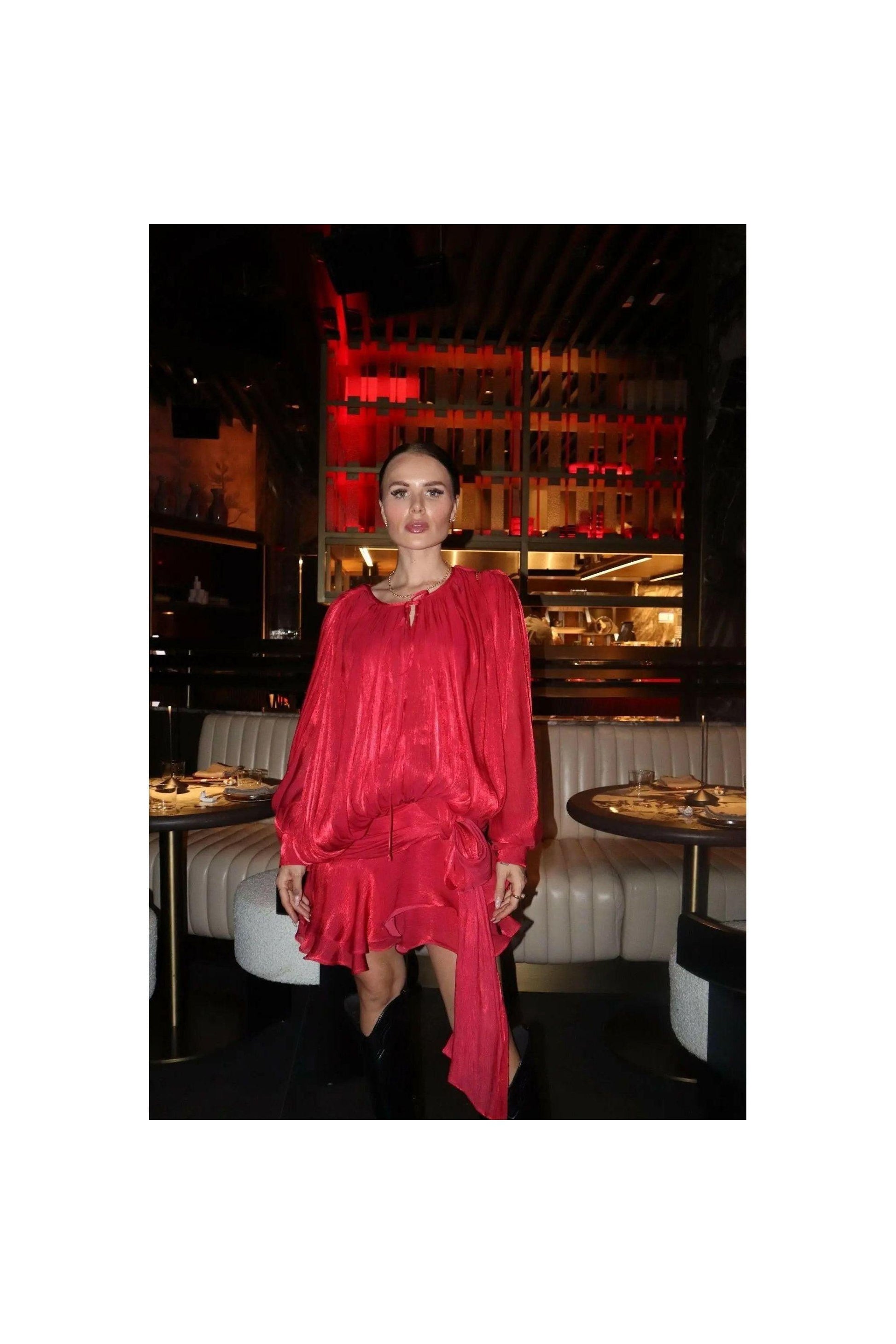 Éloïse Plissee Kleid.