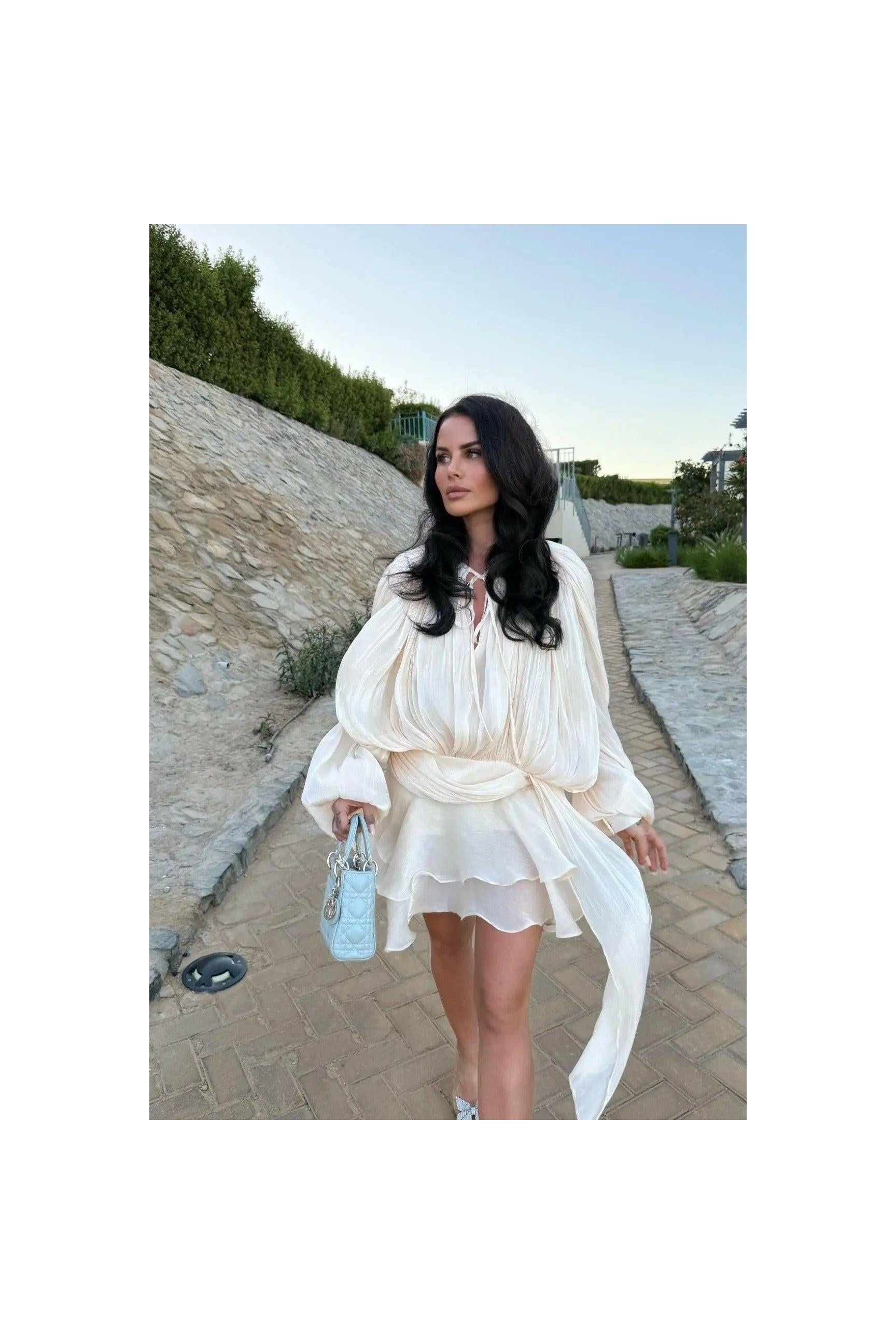 Éloïse Plissee Kleid.