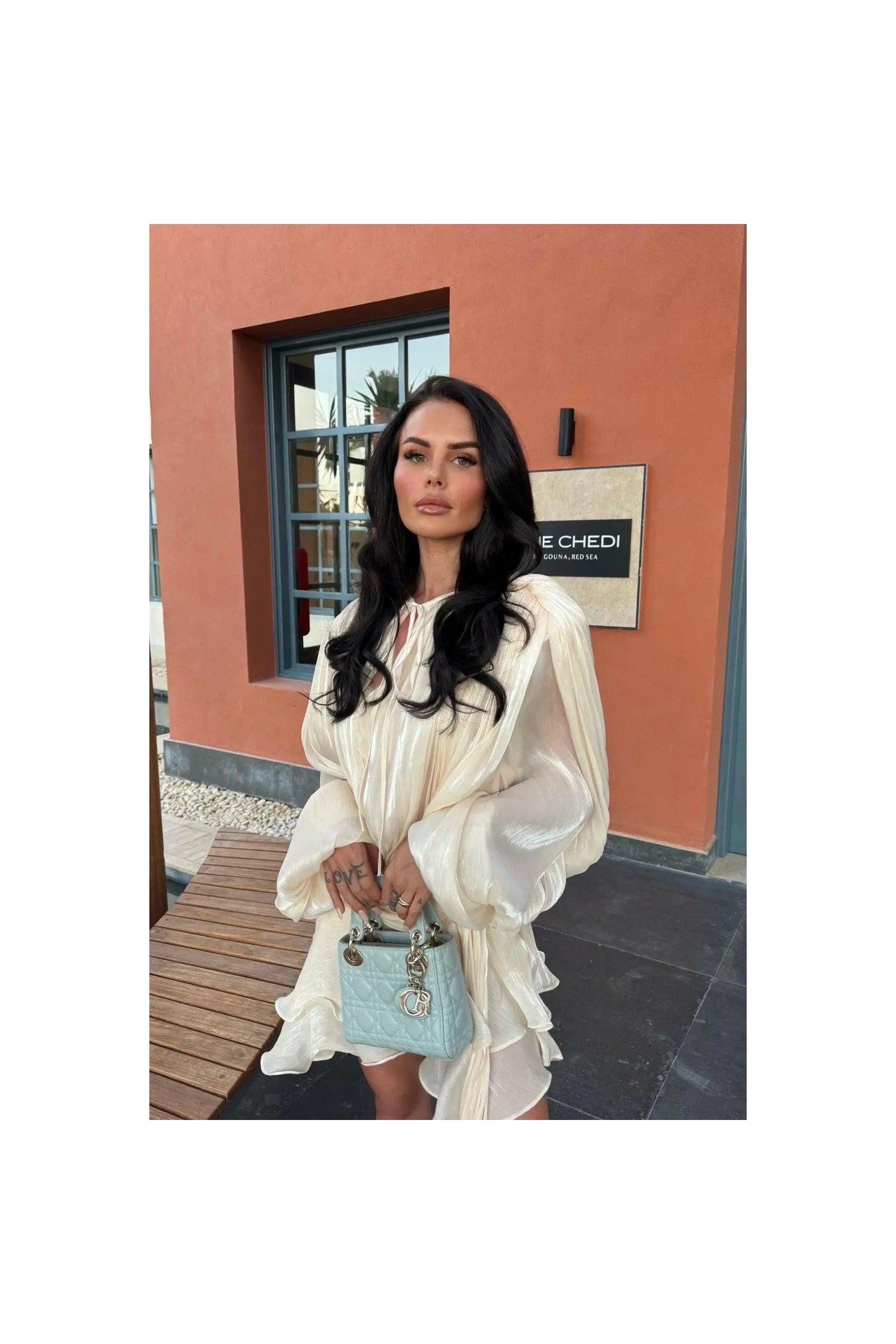 Éloïse Plissee Kleid.