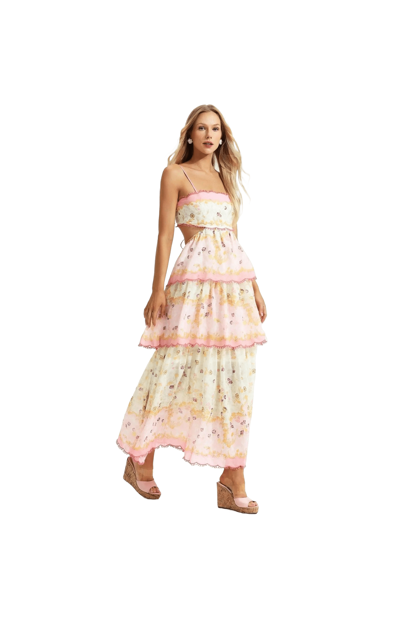 Floraler Traum in Rosa – Das Statement-Kleid des Sommers.