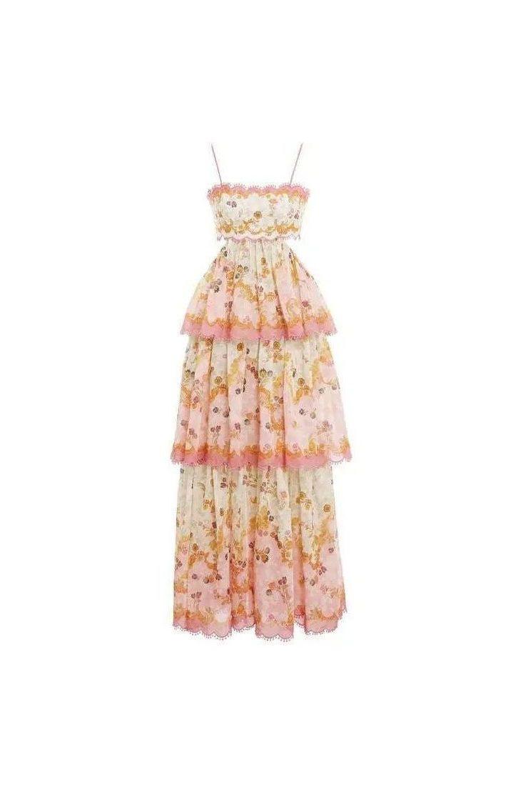 Floraler Traum in Rosa – Das Statement-Kleid des Sommers.