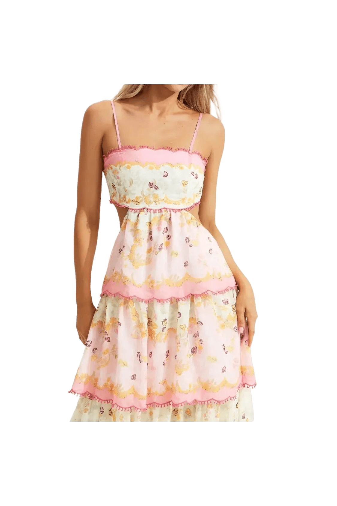 Floraler Traum in Rosa – Das Statement-Kleid des Sommers.