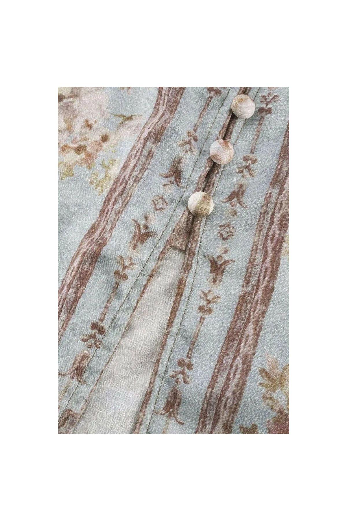 Florence – Romantisches Maxikleid in Pastell.