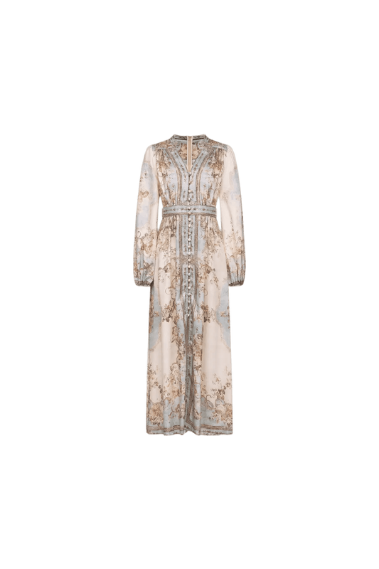Florence – Romantisches Maxikleid in Pastell.