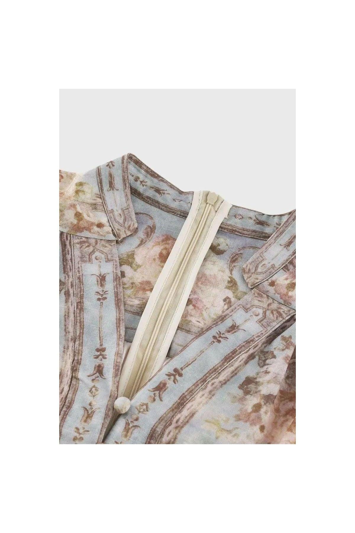 Florence – Romantisches Maxikleid in Pastell.