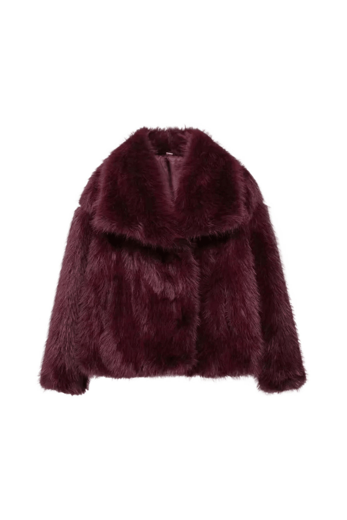 GLAMOUR FLUFFY – Luxuriöser Kunstpelzmantel.