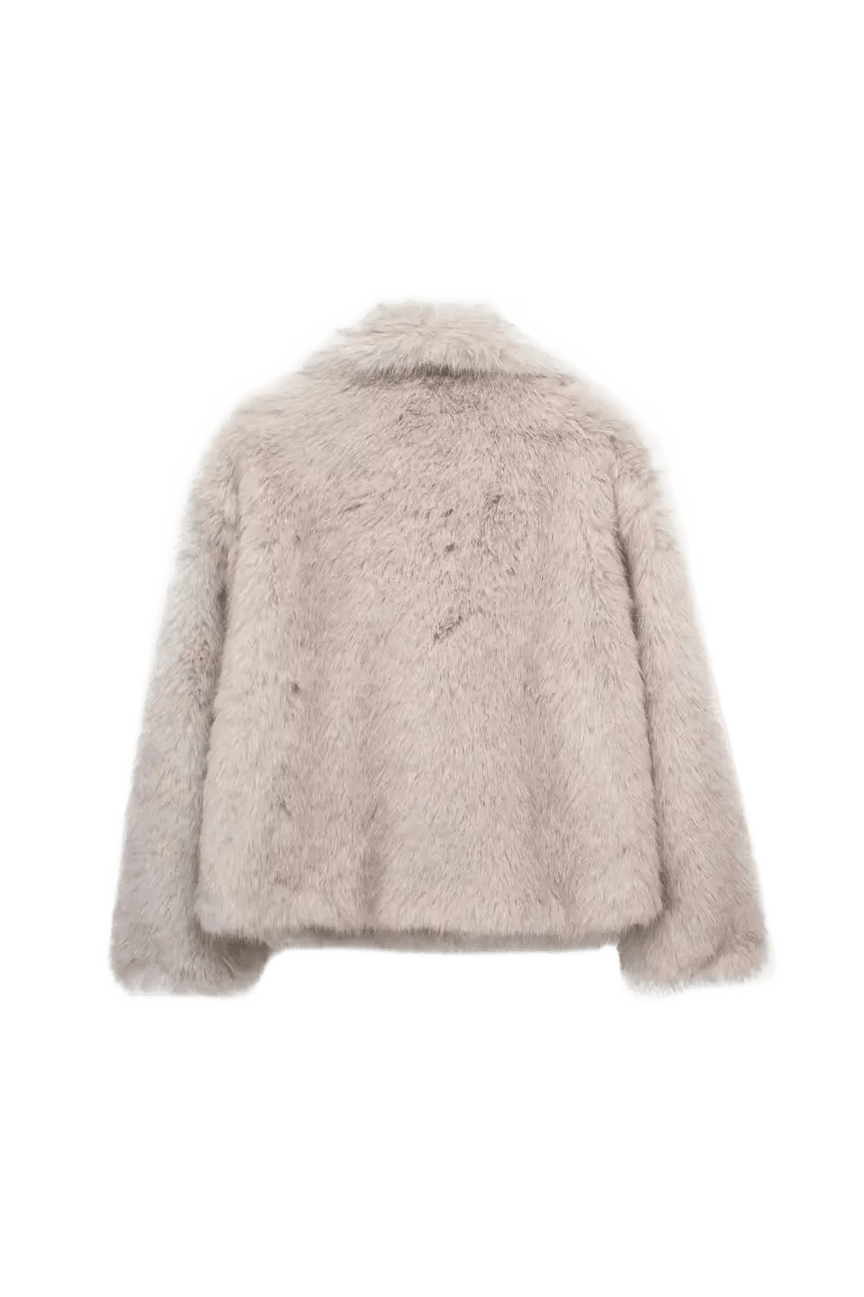 GLAMOUR FLUFFY – Luxuriöser Kunstpelzmantel.