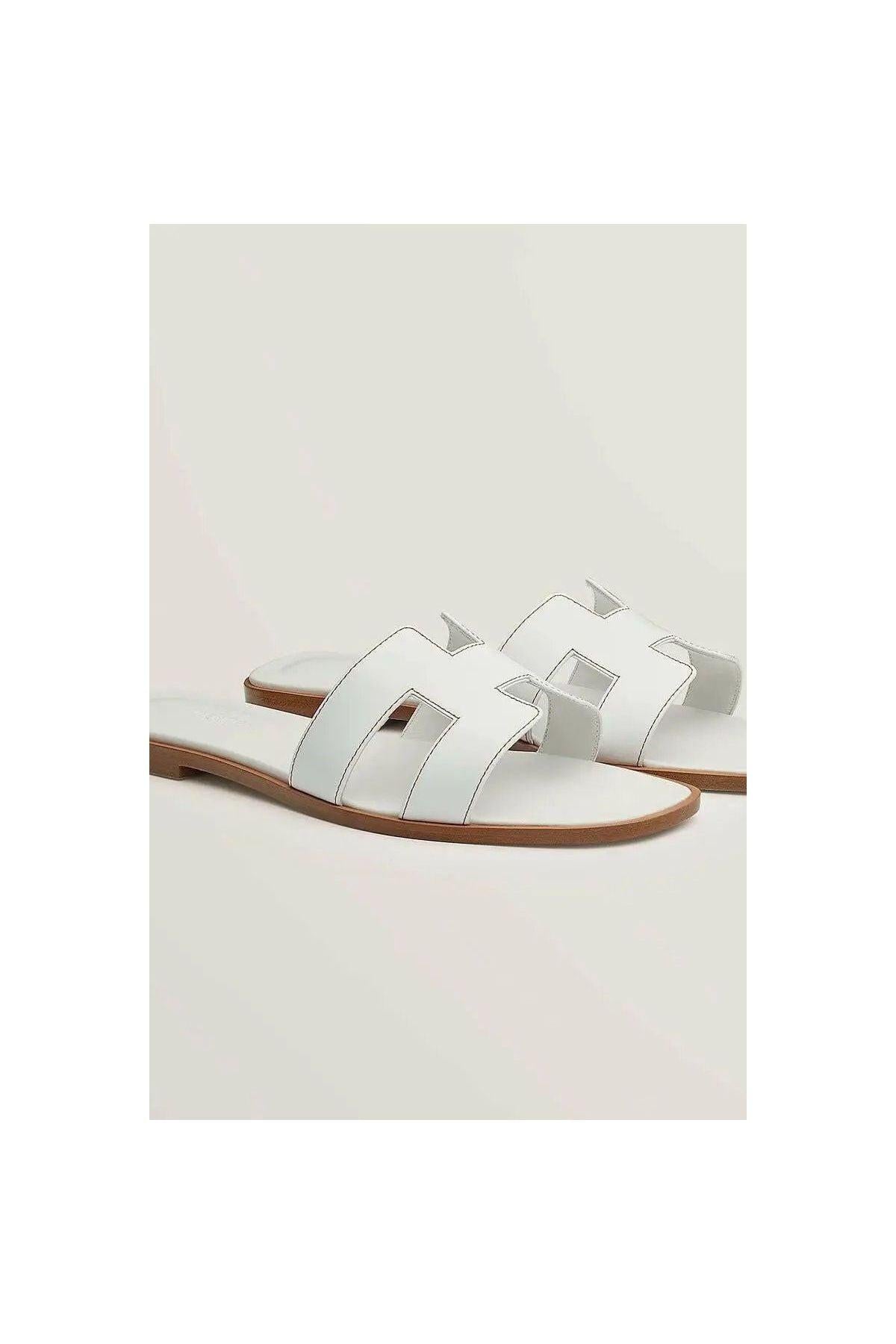 Luna Cut Ledersandale.