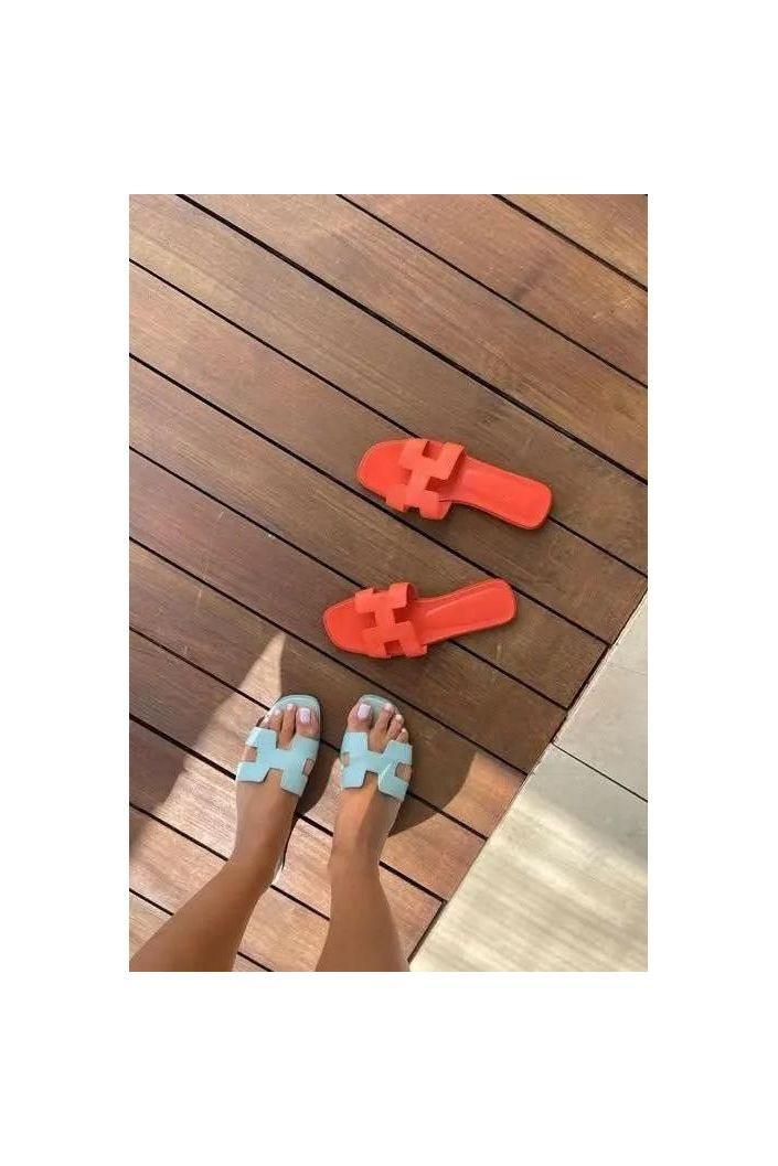 Luna Cut Ledersandale.