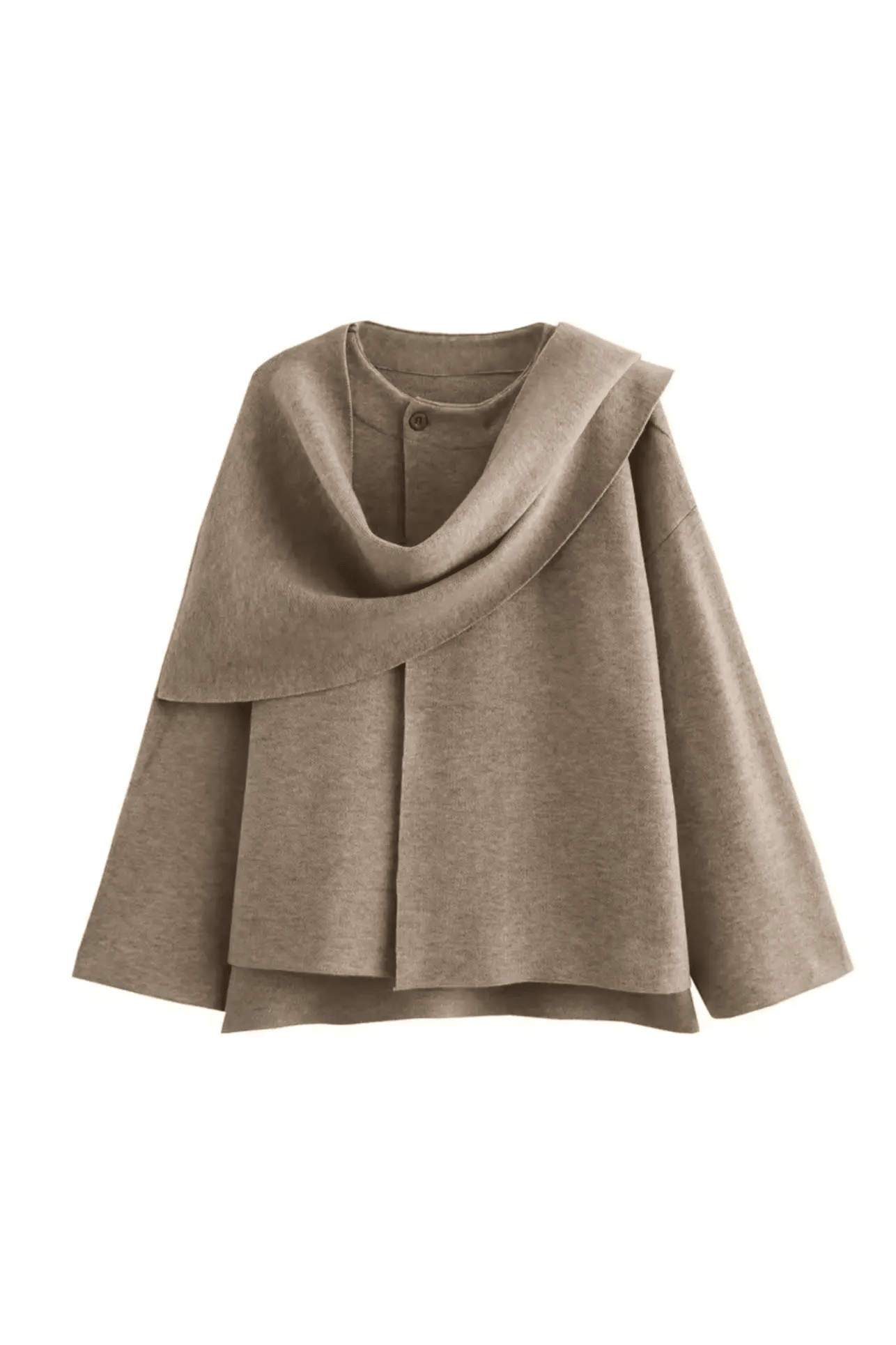 MIRAE – Elegante Cape‑Jacke für Damen.