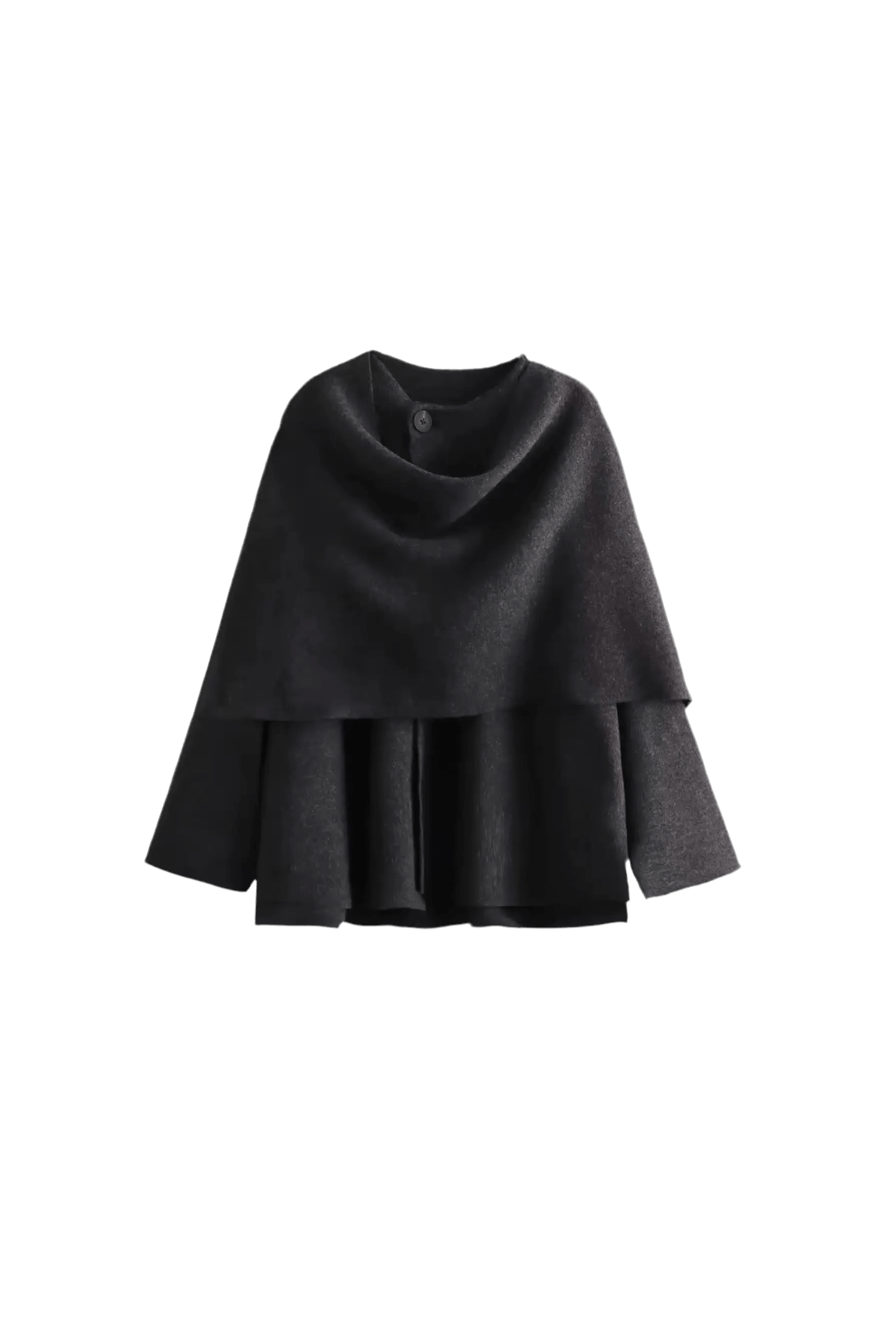 MIRAE – Elegante Cape‑Jacke für Damen.