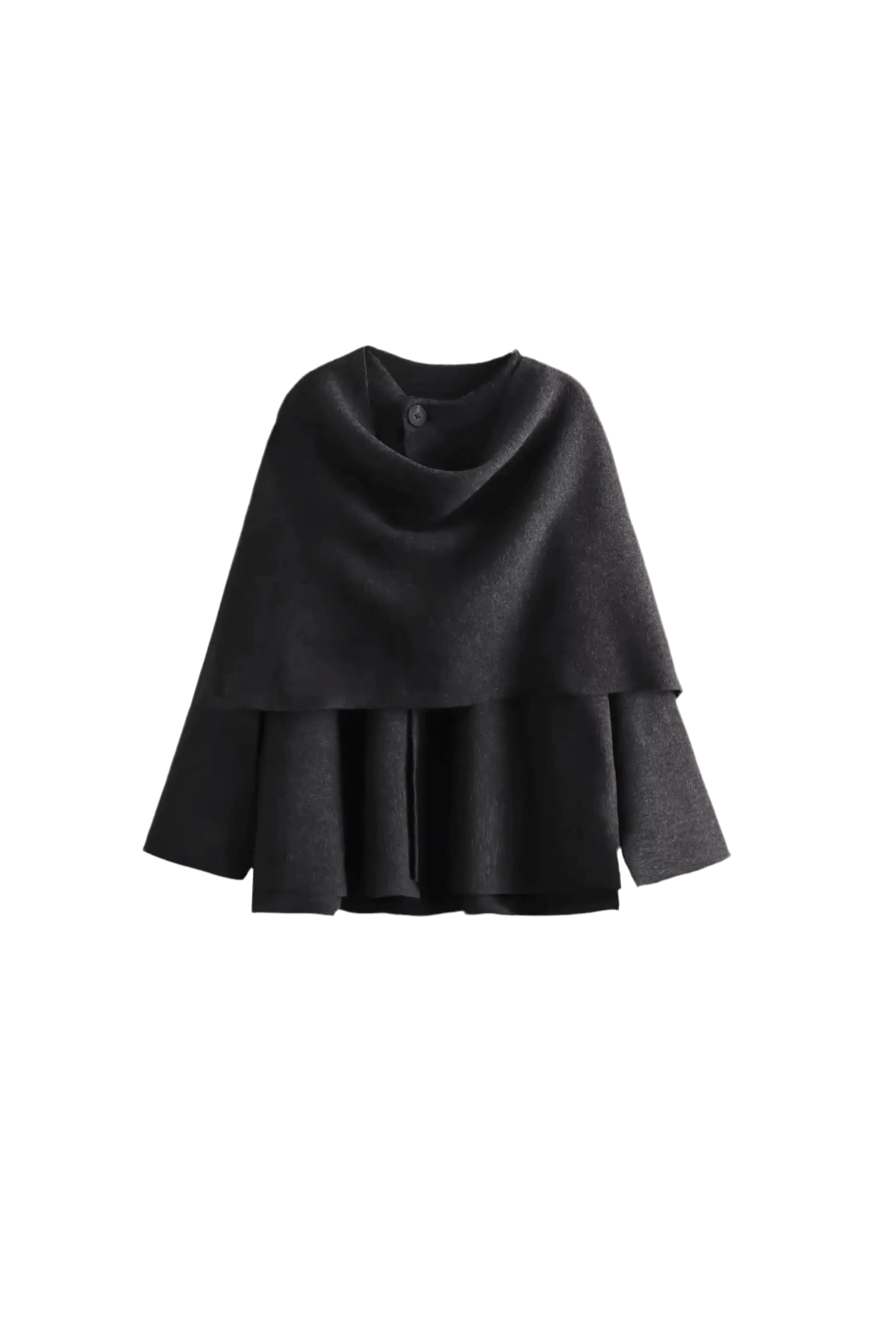 MIRAE – Elegante Cape‑Jacke für Damen.
