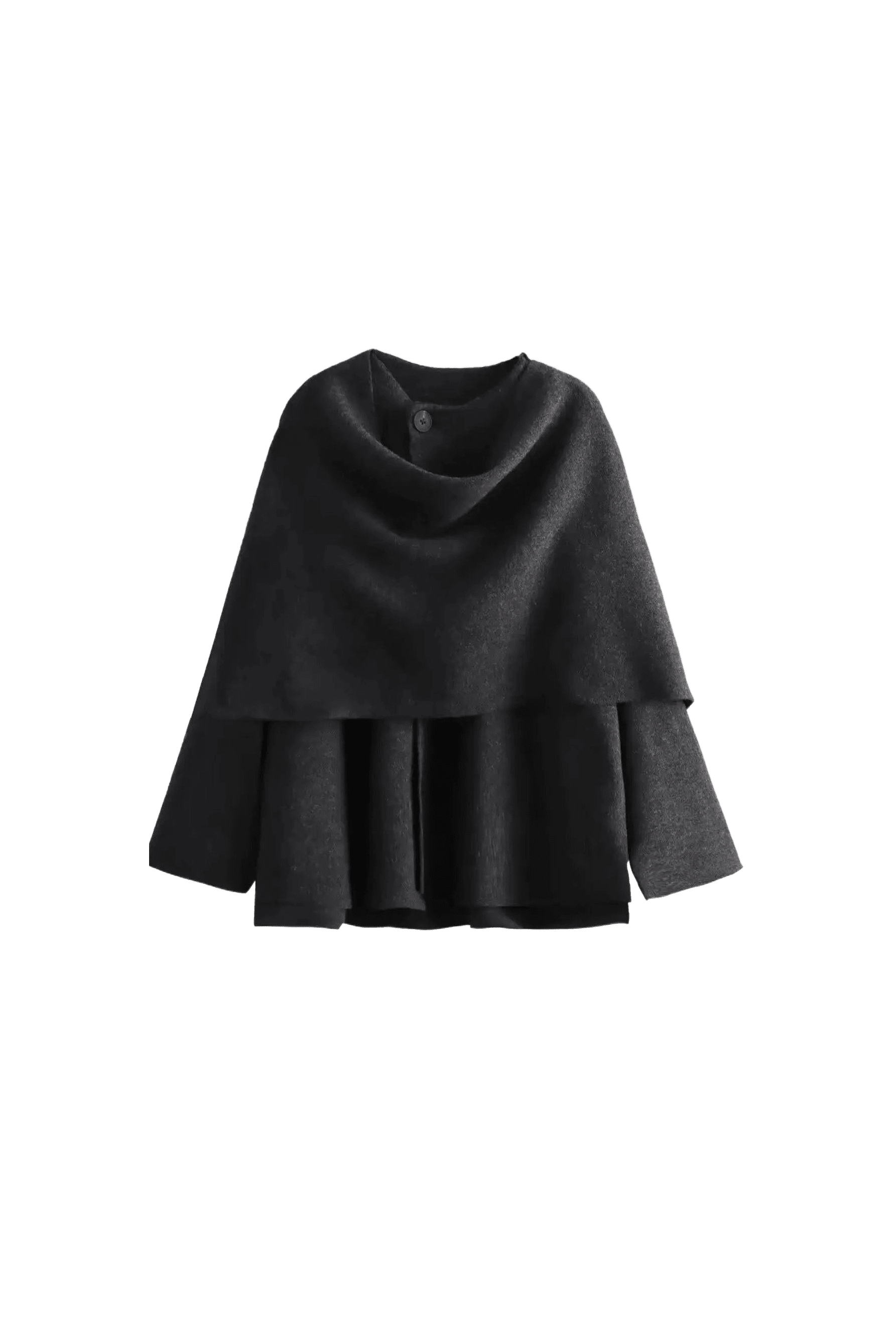 MIRAE – Elegante Cape‑Jacke für Damen.