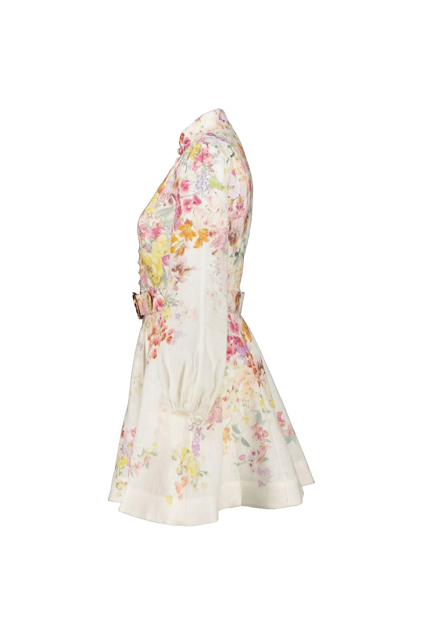 Miraée Paris Aurora Bloom – Kleid mit Gürtel.