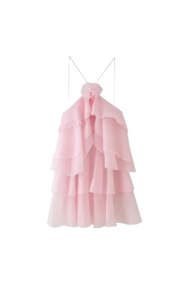 Miraée Paris – Rüschen-Layer-Kleid.