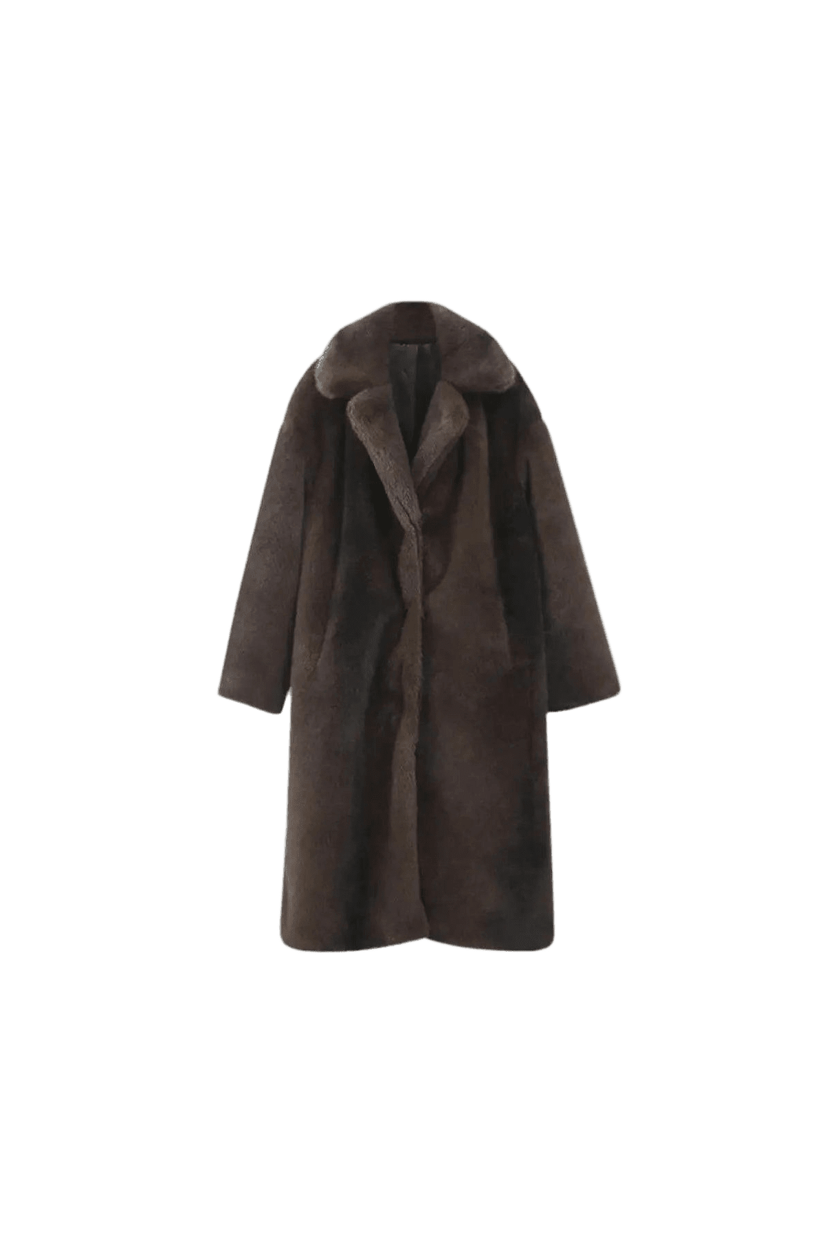 ROYAL LUXE – Kunstpelzmantel für Damen.