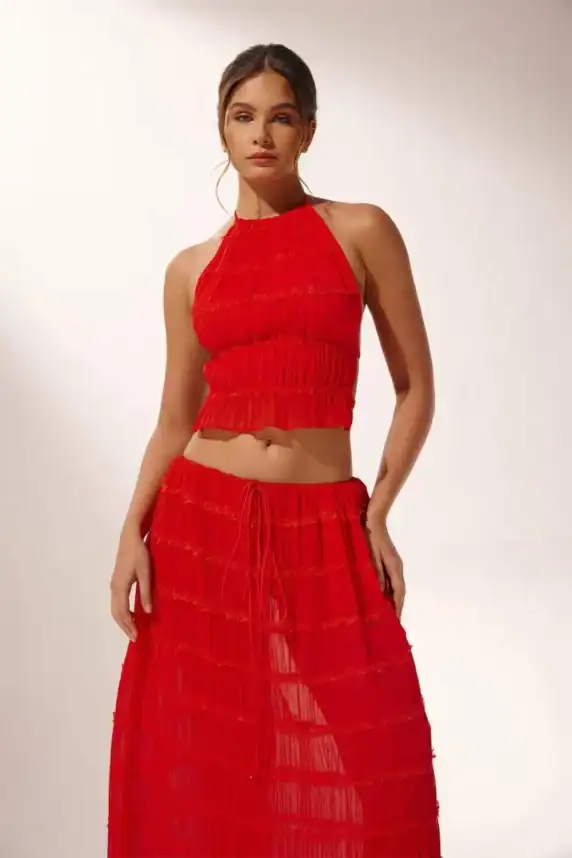 Boho Breeze Set : Eleganter Sommerlook mit Zweiteiler – Bild 13