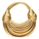 Radiant Knot Bag goldene Statement Tasche