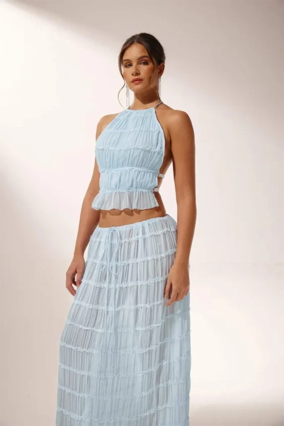 Boho Breeze Set : Eleganter Sommerlook mit Zweiteiler – Bild 3