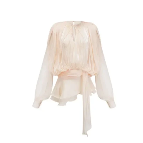 Pearl Whisper Dress Damen Chiffon Kleid
