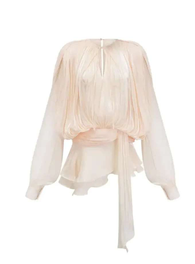 Pearl Whisper Dress Damen Chiffon Kleid