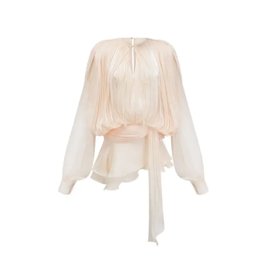 Pearl Whisper Dress Damen Chiffon Kleid