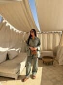 Amara Zweiteiliges Leinen-Set – Oversize-Look für entspannte Eleganz - Besellics