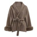 Arctic Grace Wool Coat - Besellics