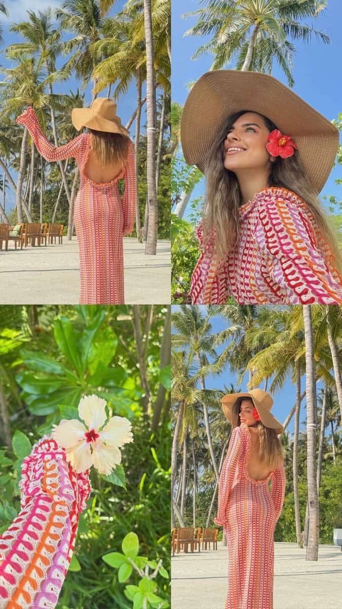 Timeless maxi dress with flowing silhouette, perfect for warm days and romantic evenings.